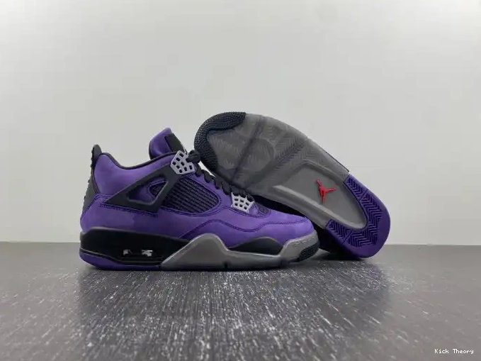 Kick Theory Purple Scott Air Travis 4 Jordan Suede x 0604